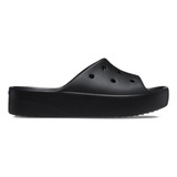 Sandália Crocs Classic Plataform Slide Black