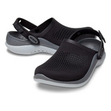 Sandália Crocs Literide 360 Clog Black/slate Grey