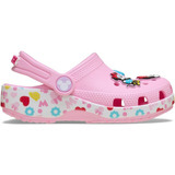 Sandália Crocs Mickey Friends Minnie Classic Clog T Multi