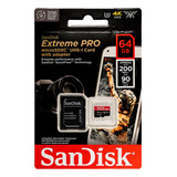 Sandisk Extreme Pro Sdsqxcu-064g-gn6ma 64gb 200mb/s De Memória