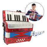 Sanfona Acordeon Brinquedo Educativo Musical Instrumento