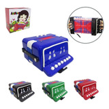 Sanfona Infantil Mini Gaita3 Baixos Acordeon Brinquedo