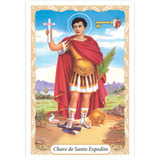 Santinho Chave Santo Expedito (milheiro)