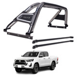 Santo Antonio Duplo Cromado Toyota Hilux 2016 Até 2025