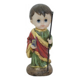 São Judas Desenho Infantil Em Resina 14 Cm Cor Branco