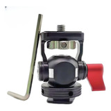Sapata Reclinável Ajustável 360 P/ Led Microfone Ring Light