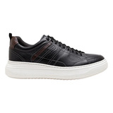 Sapatênis Democrata Denim Joe Ultra Light Preto Masculino