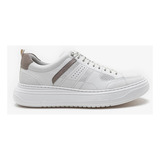 Sapatênis Masculino Democrata Couro Denim Joe 526101