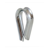 Sapatilha 12mm Inox 316 Para Cabo Corda Barco Veleiro 