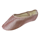 Sapatilha Ballet Meia-ponta Rosa Glitter Só Dança