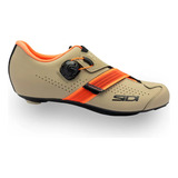 Sapatilha Ciclismo Prima Sidi Bege Coral Road Speed Clip