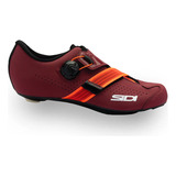 Sapatilha Ciclismo Prima Sidi Feminina Bordô Road Speed Clip