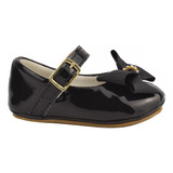 Sapatilha Feminina Infantil Clássica Conforto Preto/branco