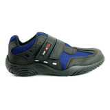 Sapatilha Mtb Sem Clip Sapatênis Preto Azul Ciclista Unissex
