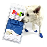 Sapatinho Para Pet Cachorro Pawz Bota Azul Tam M- 4und