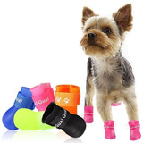 Sapato Bota Para Cachorro - Silicone - M 