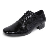 Sapatos De Dança New Teacher, Masculinos De Couro Pu, Padrão