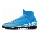 Sapatos De Futebol Altos Antiderrapantes Tf Indoor