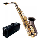 Saxofone Alto Eagle Sa500bg Grafite - Vendedor Autorizado