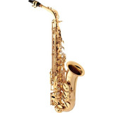 Saxofone Alto Eb Laqueado Eagle Sa501