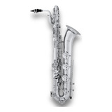 Saxofone Barítono Eb Niquelado - Quasar Qbs104n