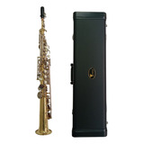 Saxofone Soprano Eagle Sp502 Bb Com Case