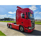 Scania R450 6x2 Highline Ano 21 Euro 5 Geladeira Farol Teto