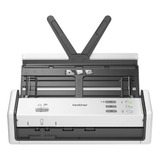Scanner Brother Ads-1350w Portátil Wi-fi Cor Preto/branco