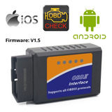 Scanner Obd2 Elm327 Automotivo Ios Android Interface V1.5