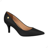 Scarpin Salto Baixo Clássico Lançamento Vizzano