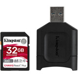 Sd Kingston 32gb Canvas 300mb/s Uhs-ii + Leitor +