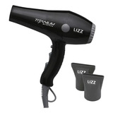 Secador De Cabelo Titanium Black 220v Lizz Profissional