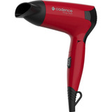 Secador De Cabelos Viagem Cadence Rouge Style Sec185 Bivolt Cor Vermelho/preto 127v/220v