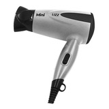 Secador Mini 1500 Dobrável Para Viagem Prata Bivolt - Lizz