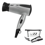 Secador Mini Dobravel Lizz Professional Bivolt + Kit Viagem