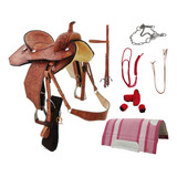 Sela Cela Americana Scout 15 P Navajo Freio Inox Buçal
