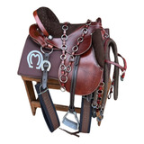 Sela Mangalarga Australiana Para Cavalgadas Peitoral Inox