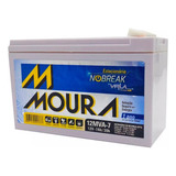 Selada Moura 12v 7ah | Nobreak, Alarmes, Cerca Elétrica