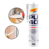 Selante De Poliuretano Branco Pu40 400gr Mundial Prime