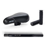 Selim Banco Gts Bmx Carbono C/ Manopla Punho E Canote
