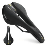 Selim Elleven Atletic Foam 2354h Vazado Cavidade Mtb/speed Comprimento 279 Mm Cor Preto/amarelo Largura 148 Mm