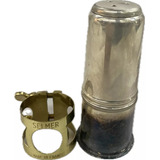 Selmer Cobre Boquilha Abracadeira Tenor Original Mostruario