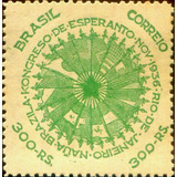 Selo Brasil C115 9º Cong. Brasileiro Esperanto 1937 - L.6326