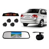 Sensor De Estacionamento Câmera De Re Retrovisor Gm Corsa