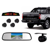 Sensor De Estacionamento Câmera De Re Retrovisor Gm S10