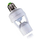 Sensor De Presença Iluminação Lâmpada Fotocélula Soquete E27