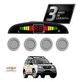 Sensor De Ré Estacionamento Prata Chevrolet Tracker 2008