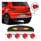 Sensor De Ré New Fiesta 2013 Vermelho Sonoro Estacionamento