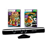 Sensor Kinect Xbox 360 + Jogos - Promoção 