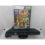 Sensor Kinect Xbox 360 Original + Jogo Kinect Adventures